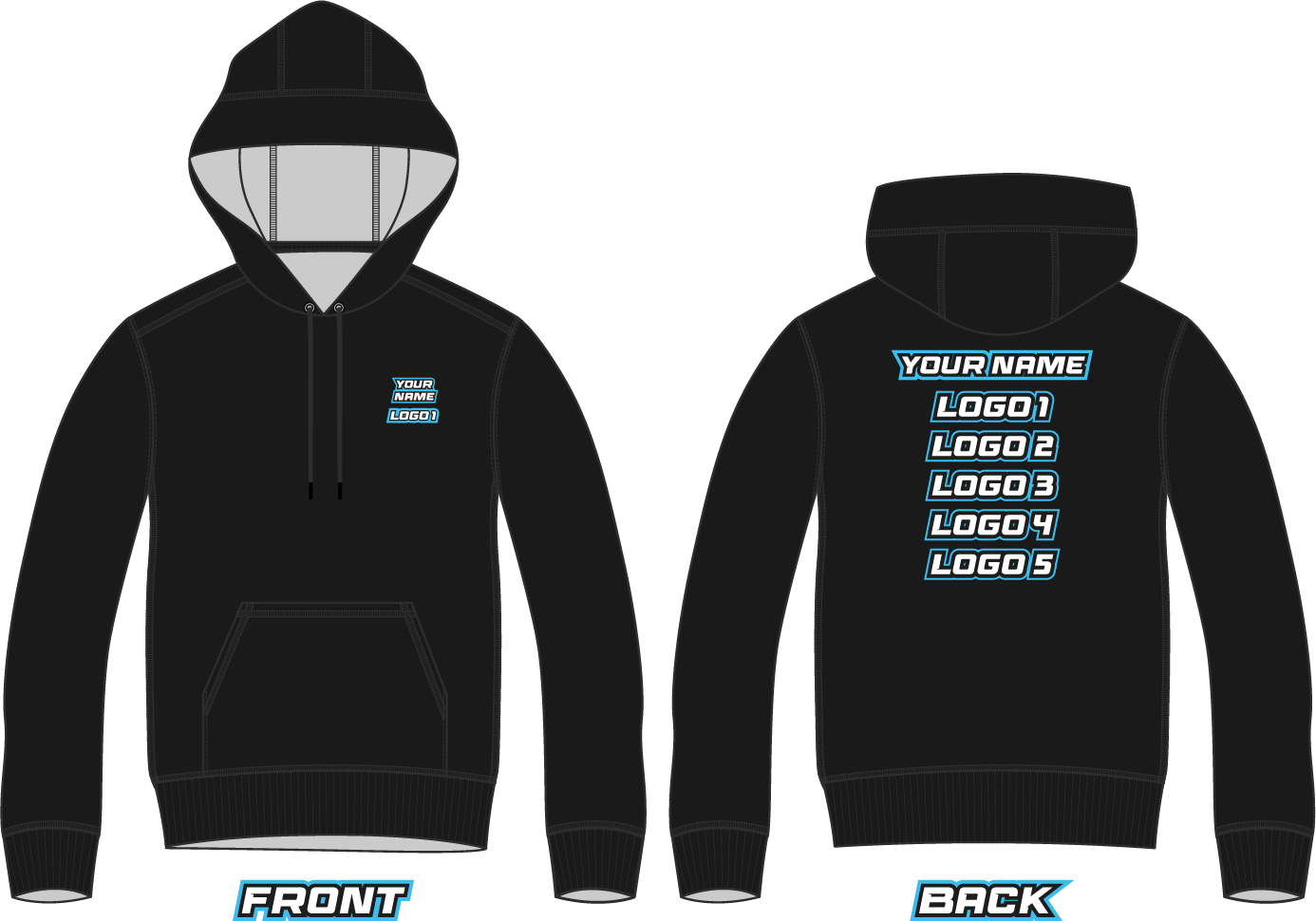 Custom RC Brand Hoodie